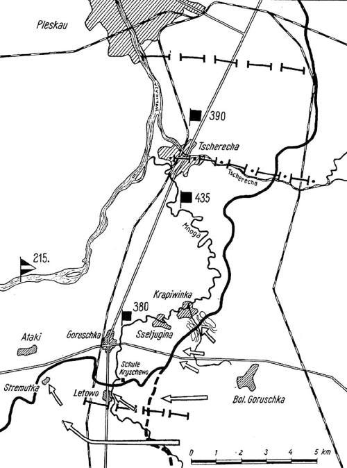 Битва за Псков. Апрель 1944