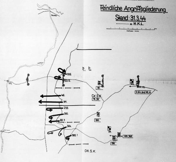 Битва за Псков. Апрель 1944