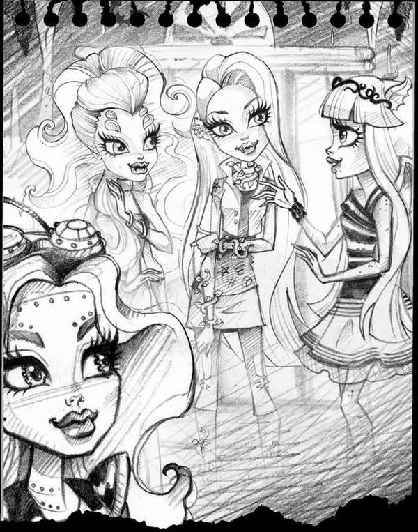 Monster High. Школа монстров. Загадка новой ученицы