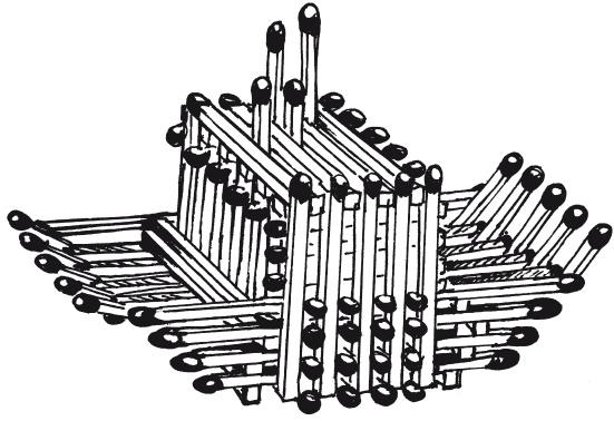 Удивительные поделки из спичек