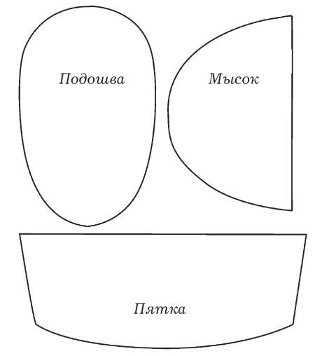 Обувь для дома своими руками