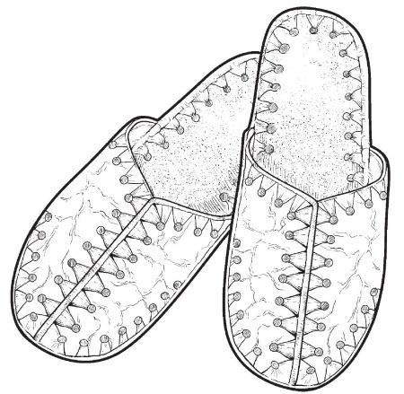 Обувь для дома своими руками