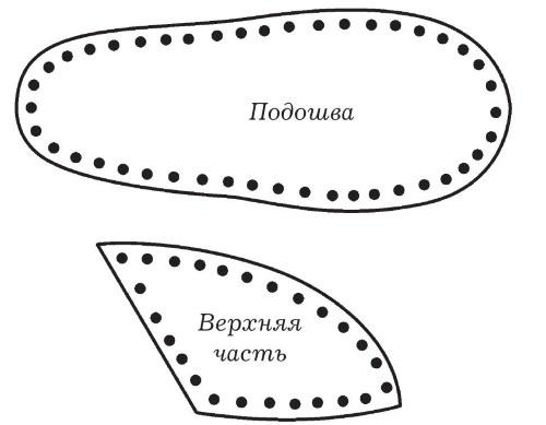 Обувь для дома своими руками