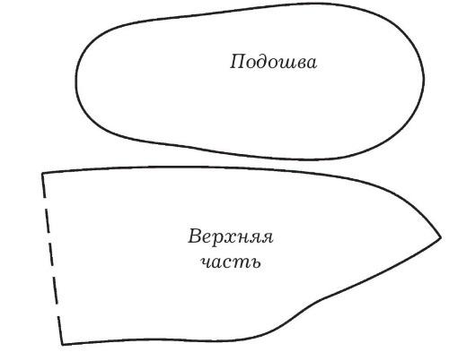 Обувь для дома своими руками