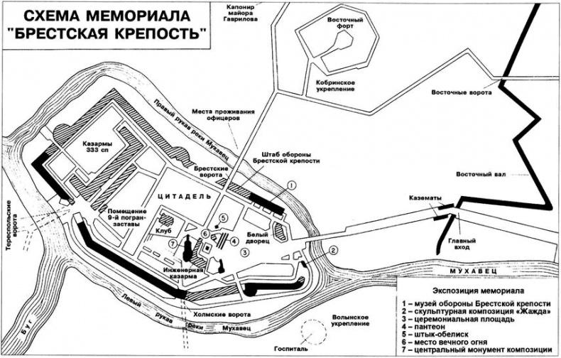 Трагедия Брестской крепости. Антология подвига. Боевые действия 22 июня - 23 июля 1941 года