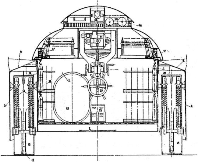 Маневренные танки СССР Т-12, Т-24, ТГ, Д-4 и др.