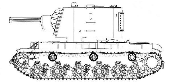 Танк прорыва КВ. "Клим Ворошилов"