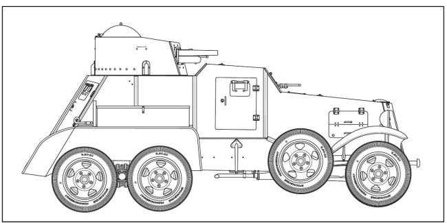 Броня на колесах. История советского бронеавтомобиля 1925-1945 гг.