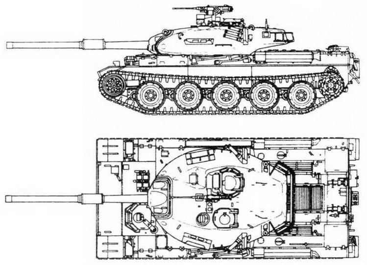 Средние и основные танки зарубежных стран, 1945–2000. Часть 2