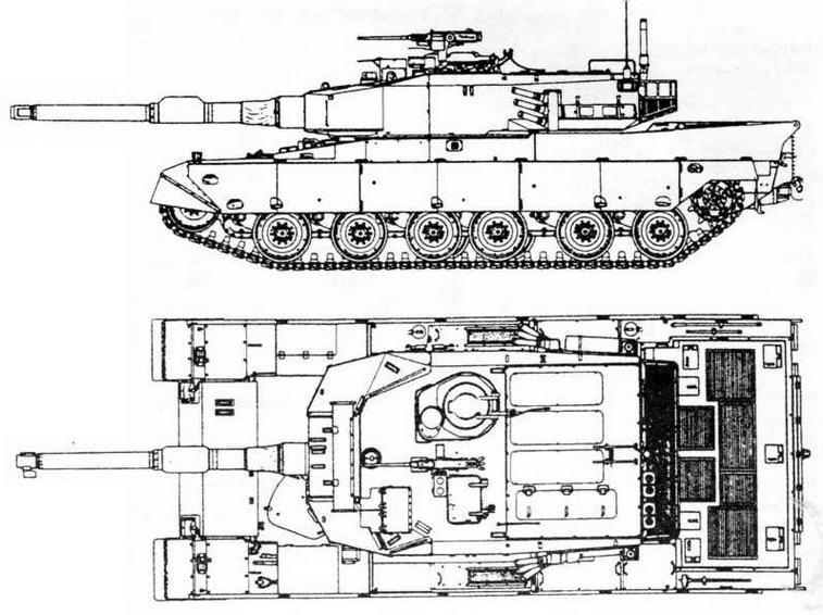 Средние и основные танки зарубежных стран, 1945–2000. Часть 2