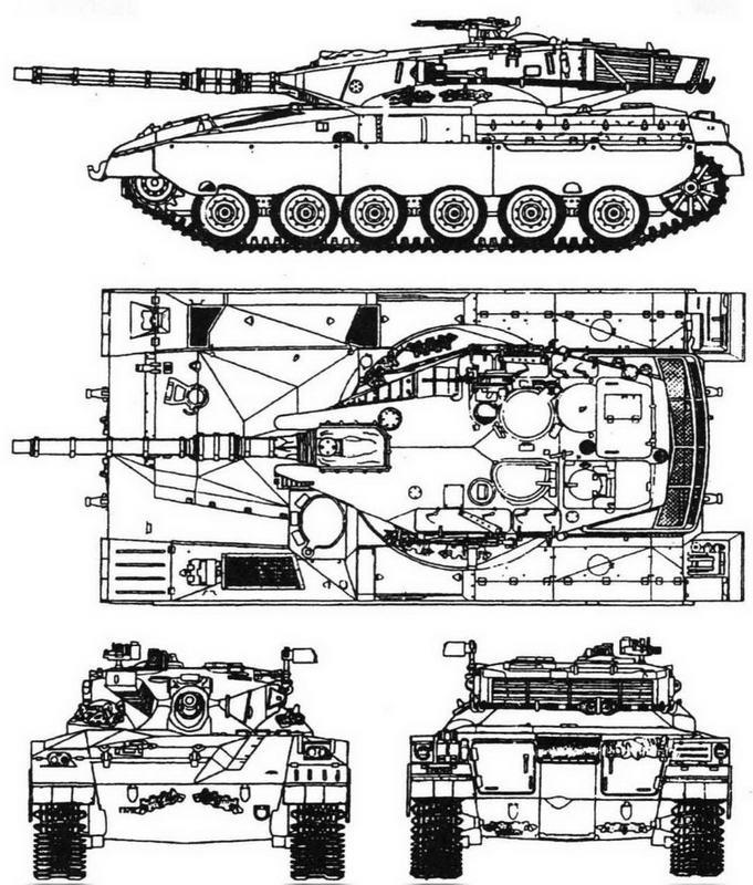 Средние и основные танки зарубежных стран, 1945–2000. Часть 1