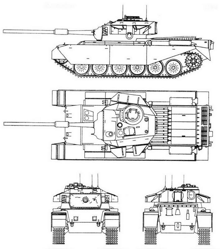 Средние и основные танки зарубежных стран, 1945–2000. Часть 1