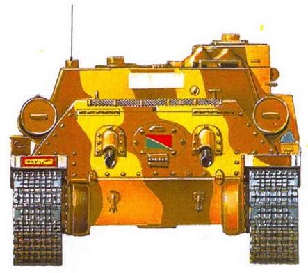 Самоходные установки на базе танка Т-34