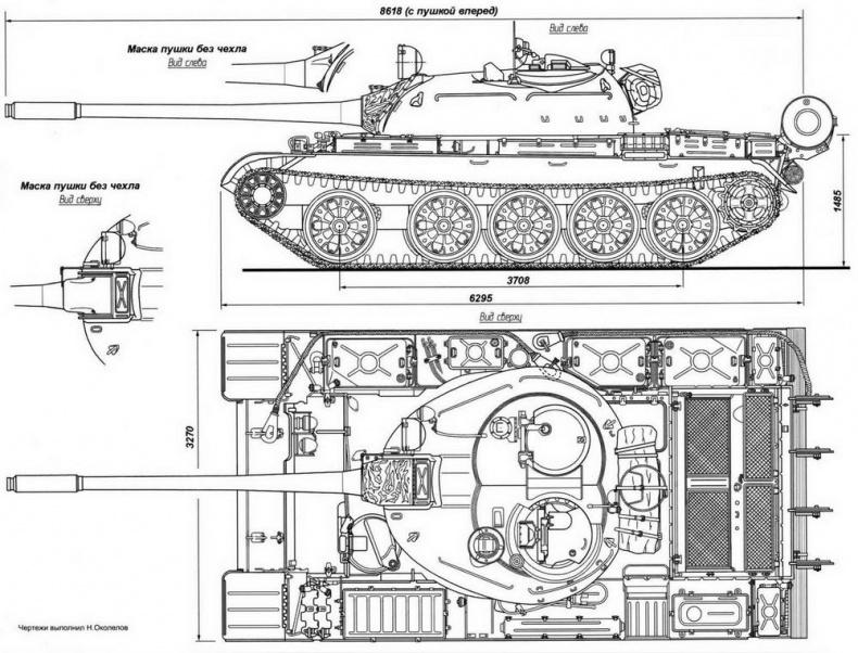 Средний танк Т-55 (объект 155)