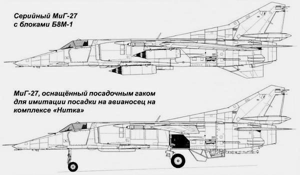 Истребитель-бомбардировщик МиГ-27