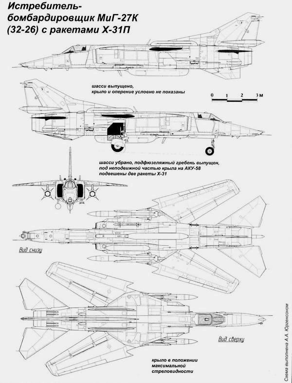 Истребитель-бомбардировщик МиГ-27