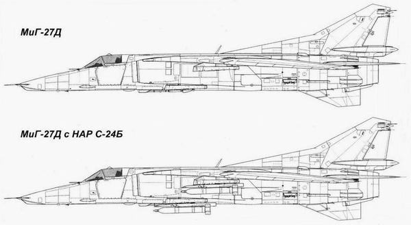 Истребитель-бомбардировщик МиГ-27