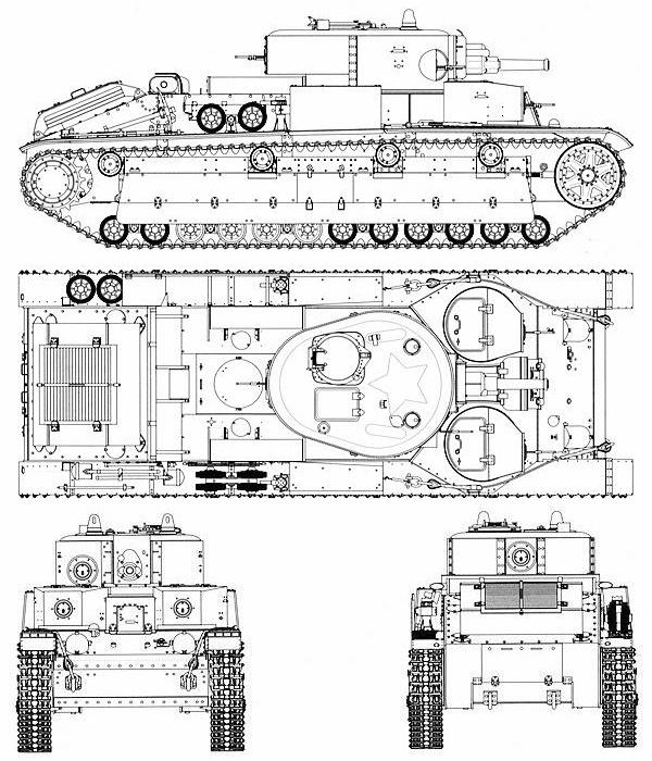 Средний танк Т-28. Трёхглавый монстр Сталина