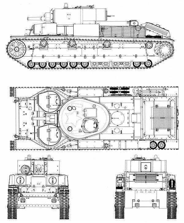 Средний танк Т-28. Трёхглавый монстр Сталина